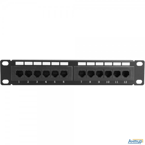 5bites Патч-панель Ppu55-10 Utp / 5e / 12p / Krone / 110 / Dual Idc / 1u / 10"