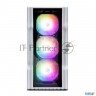 1stplayer Корпус Trilobite T3-g White / Matx, Tg / 4x 120mm Led Fans Inc. / T3-g-wh-4f1-w