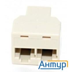 5bites Адаптер проходной Ly-us027 Rj-45 8p8c F/2f