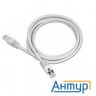 Bion Патч корд Utp кат.5e Cca, 3м, серый [bcl-pp12-3m]
