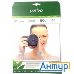 Perfeo Pf-gla4-190/50  Бумага Perfeo глянцевая , А4 190 г/м2 ,  50л