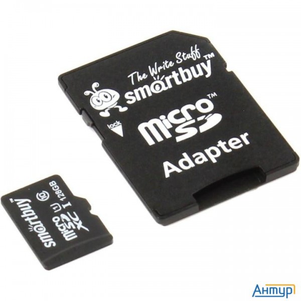 Micro Securedigital 128gb Smart Buy Sb128gbsdcl10-01 {micro Sdhc Class 10, Uhs-1, Sd Adapter}