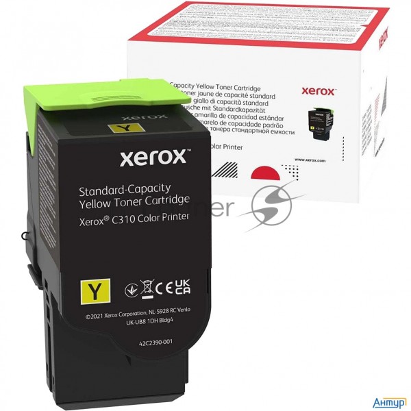 Тонер-картридж Xerox C310 желтый 2k (006r04363)