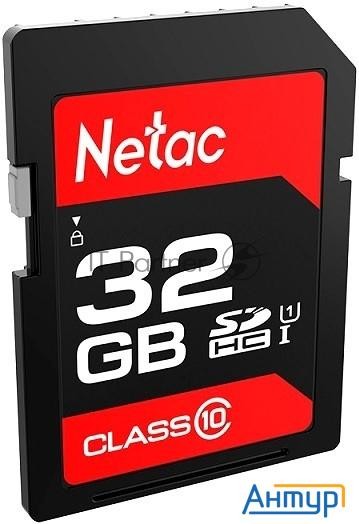 Флеш карта Sdhc 32gb  Netac Class 10 Uhs-i U1 P600 [nt02p600stn-032g-r]
