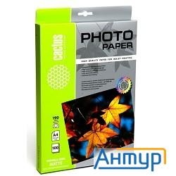 Cactus Cs-ma4190100 Фотобумага Cactus Cs-ma4190100 матовая, A4, 190 г/м2, 100 листов
