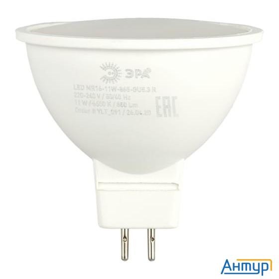 ЭРА Б0045347 Лампочка светодиодная Red Line Led Mr16-11w-865-gu5.3 R Gu5.3 11 Вт софит холодный днев