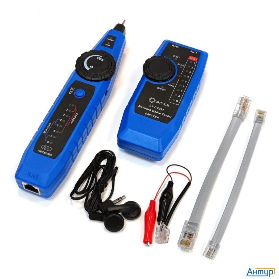 5bites Ly-ct021 Тестер-трассоискатель кабеля Utp / Stp / Tel / Poe