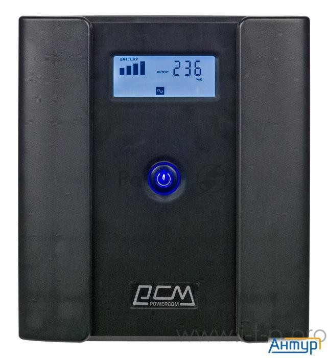 Источник бесперебойного питания Powercom Raptor Rpt-1500ap Lcd Euro