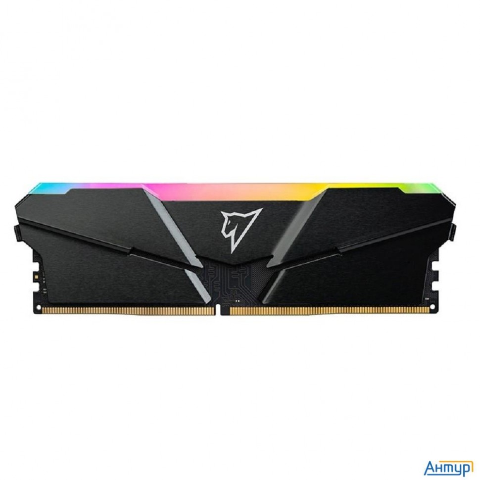 Модуль памяти Ddr4 Netac Shadow Rgb 8gb 3200mhz Cl16 1.35v / Ntsrd4p32sp-08e / Gray / With Radiator