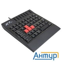 Keyboard  A4tech G100 черный (usb)