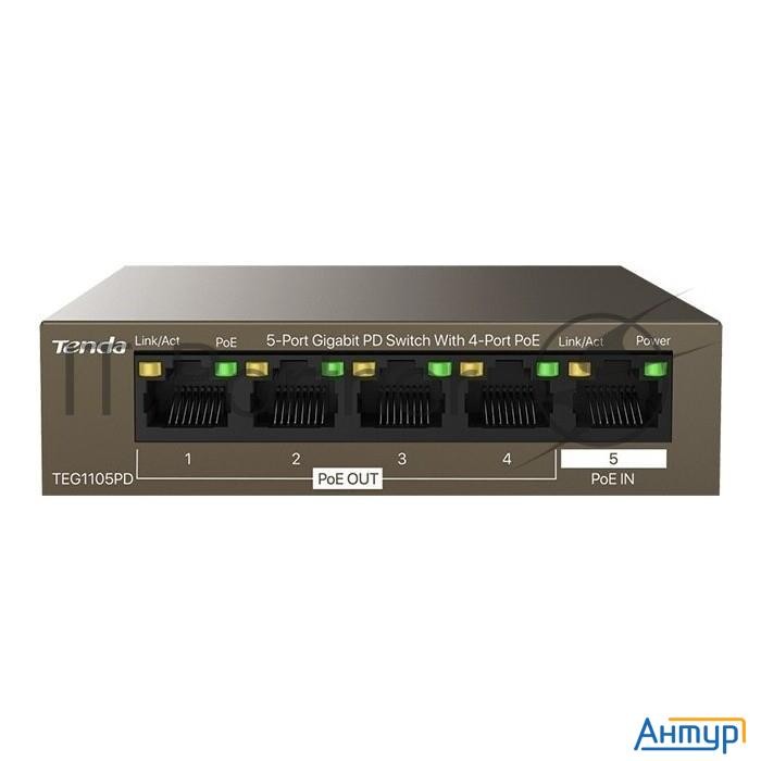 Коммутатор Tenda Teg1105pd