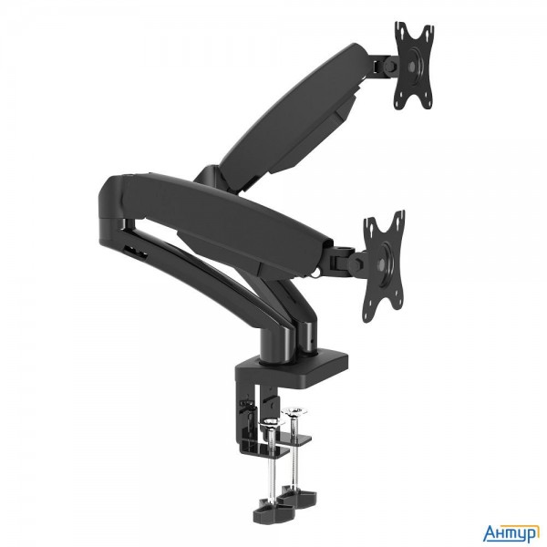 Wize [wda2-32] Настольное крепление для двух мониторов 14"-32", газовая пружина, Vesa 75x75, 100x100