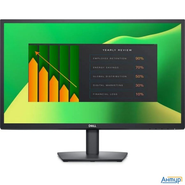 Lcd Dell 23.8" E2423h черный {va 1920x1080 75hz 5ms 178/178 250cd 3000:1 8bit(6bit+frc) D-sub Displa