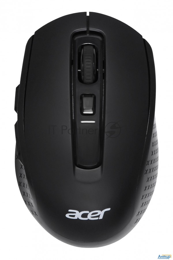 Мышь Acer Omr070 черный оптическая (1600dpi) беспроводная Bt/radio Usb (8but)