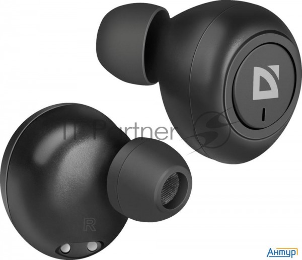 Гарнитура Defender Twins 638 Black 63638