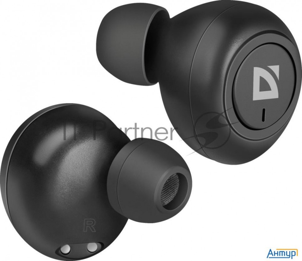 Гарнитура Defender Twins 638 Black 63638