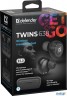 Гарнитура Defender Twins 638 Black 63638