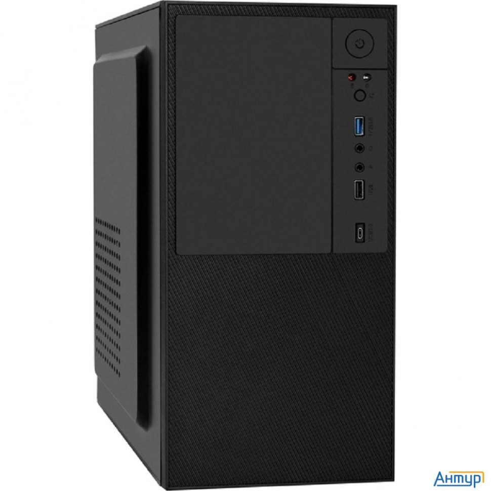 Exegate Ex297995rus Корпус Minitower Baa-308uc (matx, без БП, 1*usb+1*usb3.0+1*typec, Hd Audio, черн