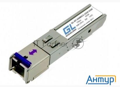 Модуль Sfp Gigalink Gl-ot-sg06sc1-1550-1310-b, Wdm, 155mb/1,25gb/s одно волокно Sm, Sc, Tx:1550/rx:1