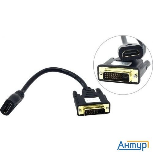 5bites Кабель-5bites Адаптер Bc-hdf2dvi Dvi (24+1) M / Hdmi F, зол.разъемы