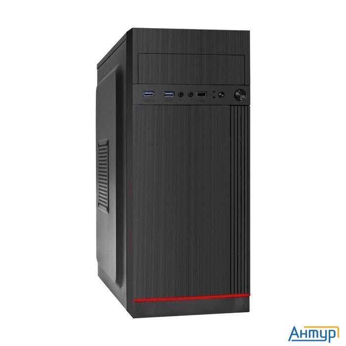 Exegate Ex290190rus Корпус Miditower Exegate Aa-442u2-aa500 (atx, Aa500 8 см, 1*usb+2*usb3.0, аудио,