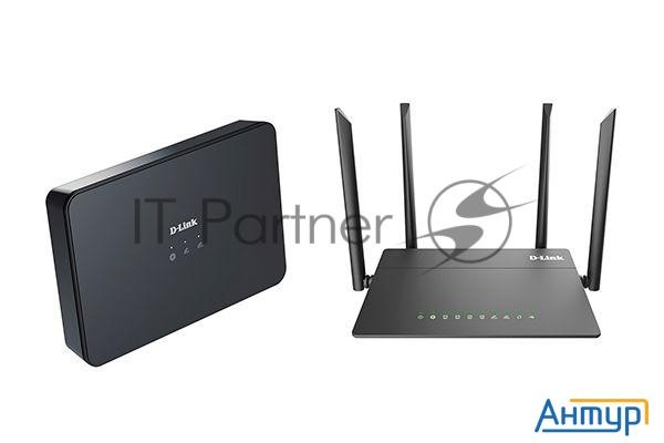 Роутер беспроводной D-link Dir-815/s (dir-815/sru/s1a) 10/100base-tx/wi-fi черный