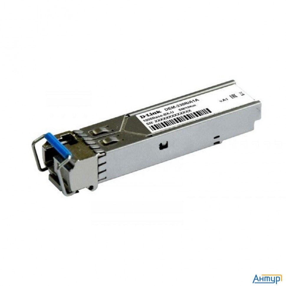 D-link 330r/10km/a1b Wdm Sfp-трансивер с 1 портом 1000base-bx-u (tx:1310 нм, Rx:1550 нм) для одномод
