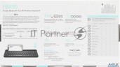 Клавиатура A4tech Fstyler Fbk30 черный/серый Usb беспроводная Bt/radio Slim Multimedia (fbk30 Blackc