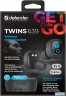 Гарнитура Defender Twins 639 Black 63639