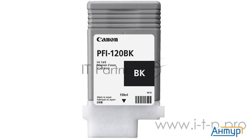 Картридж струйный Canon Pfi 120 Bk 2885c001 черный для Canon Canon Imageprograf Tm 200/205