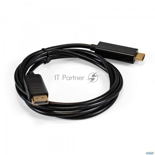 Exegate Ex294709rus Кабель Displayport-hdmi Exegate Ex-cc-dp-hdmi-1.5 (20m/19m, 1,5м, экран)