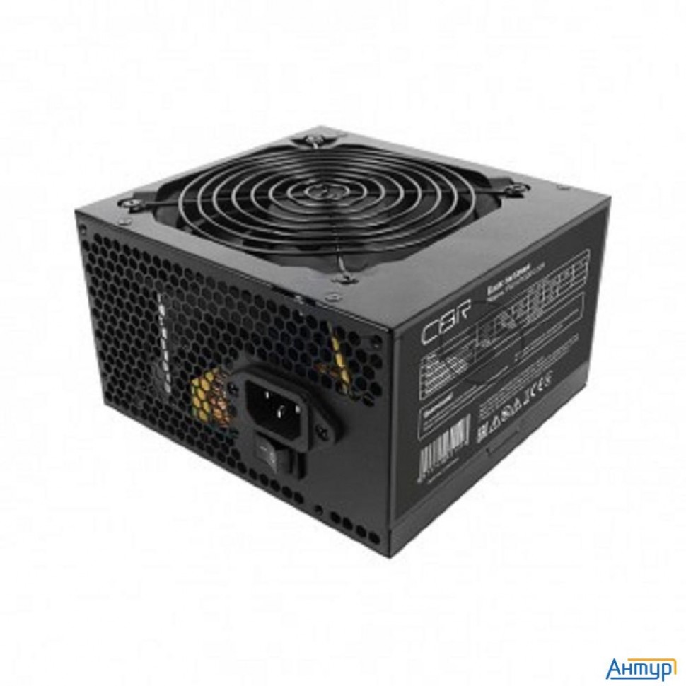 Блок Питания Cbr Atx 500w 80+ Bronze, Apfc, 0.6mm, 20+4pin, 1*8-pin(4+4p), 2*6+2pin, 4*sata, 4*ide,