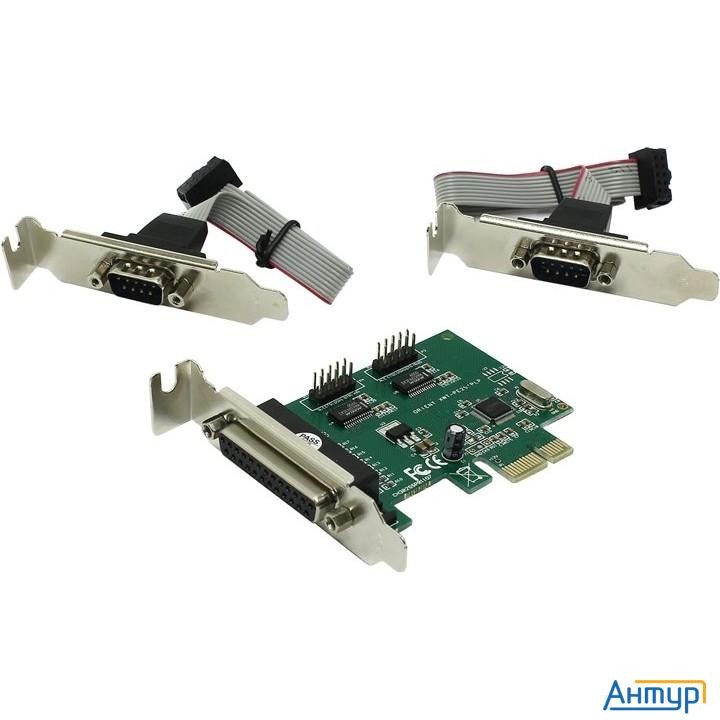 Orient Xwt-pe2s1plp Rtl  Pci-e To Com 2-port + Lpt 1-port (wch Ch382) Low Profile