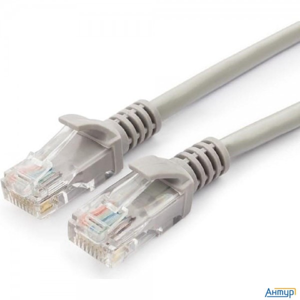 Гарнизон Pc-utp-5e-1.5 кат.5e, Патч-корд Utp 1.5м, литой, многожильный (серый)