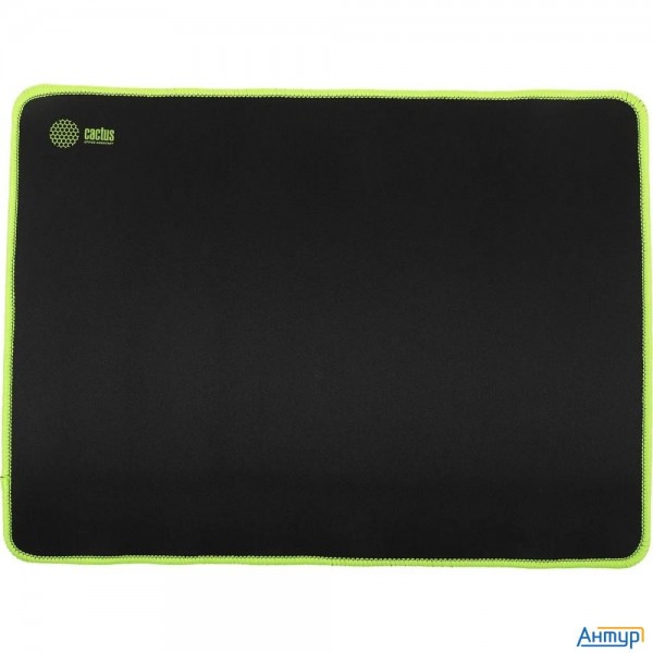 Коврик для мыши Cactus Black черный 400x300x3мм (cs-mpc-pro01xl)