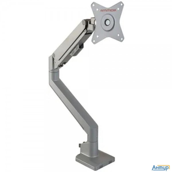 Arm Media Lcd-t35 Silver 17"-34" макс.1-9 кг настольный поворот и наклон верт.перемещ.