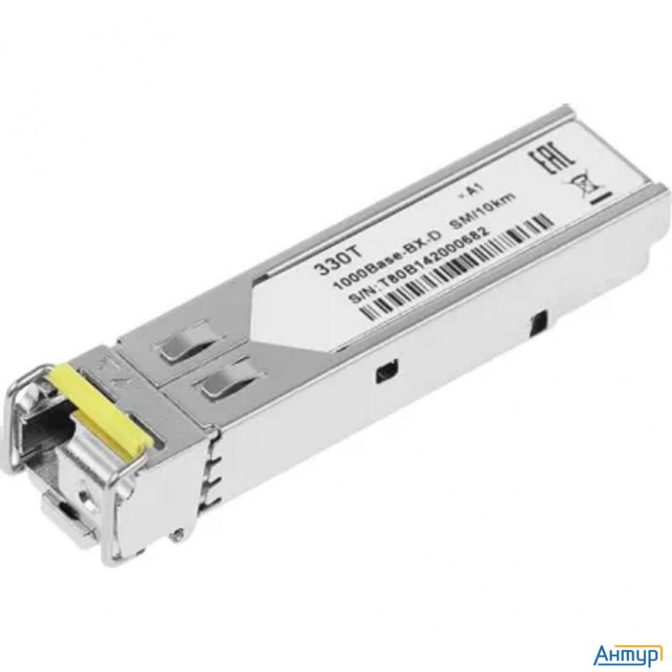 D-link 330t/10km/a1b Wdm Sfp-трансивер с 1 портом 1000base-bx-d (tx:1550 нм, Rx:1310 нм) для одномод