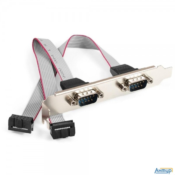 Exegate Ex298292rus Планка портов в корпус 2xcom Exegate Brctdb92 (com 10-pin (f) --> 2 X Rs232 Db9