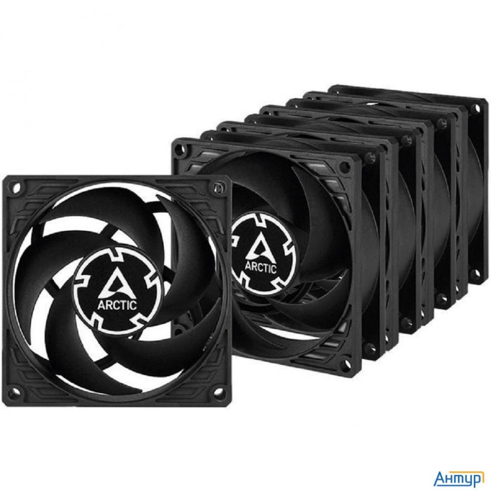 Case Fan Arctic P8 Pwm Pst Value Pack (black/black) - Retail (acfan00154a)