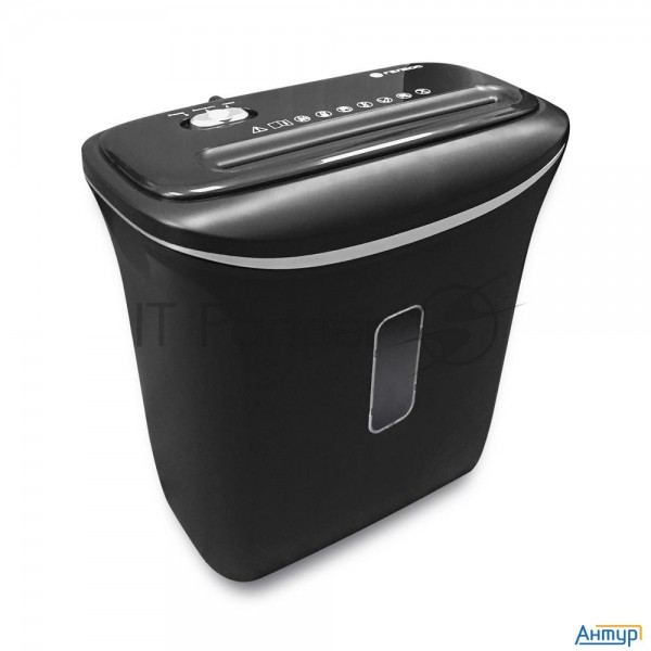 Шредер ГЕЛЕОС УД15-4, (din P-4), фрагмент 3,9х35мм, 8-10 лист (70г/м2), скобы, 15 литров