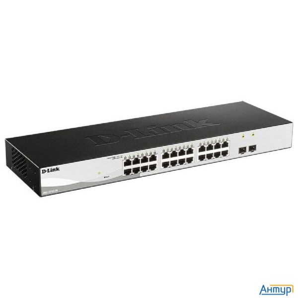 D-link Dgs-1210-26/fl2a Управляемый L2 коммутатор с 24 портами 10/100/1000base-t и 2 портами 1000bas