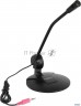 Микрофон Defender Mic-117 черный, кабель 1.8 м {Микрофон компьютерный} [64117]