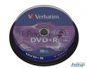 Диск Dvd+r Verbatim 4.7gb 16x Cake Box (10шт) (43498)