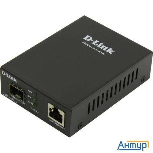 D-link Dmc-g01lc/c1a Медиаконвертер с 1 портом 100/1000base-t и 1 портом 1000base-x Sfp