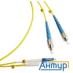 Hyperline Fc-d2-9-fc/ur-lc/ur-h-1m-lszh-yl (fc-9-fc-lc-upc-1m) Патч-корд волоконно-оптический (шнур)