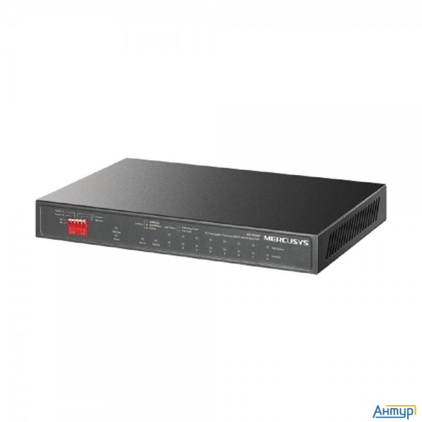 Mercusys Ms110gmp 10-портовый гигабитный настольный коммутатор с 8 портами Poe+