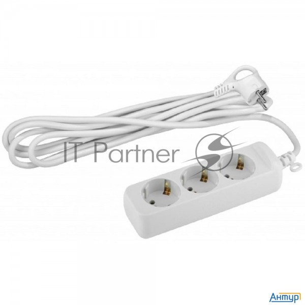 Удлинитель 3 гнезда 1,5м с/з 16А U-3e-1,5m ПВС | Б0028369 | ЭРА