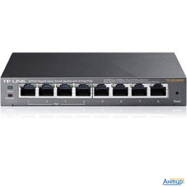 Tp-link Tl-sg108pe Easy Smart гигабитный 8-портовый коммутатор с 4 портами Poe+