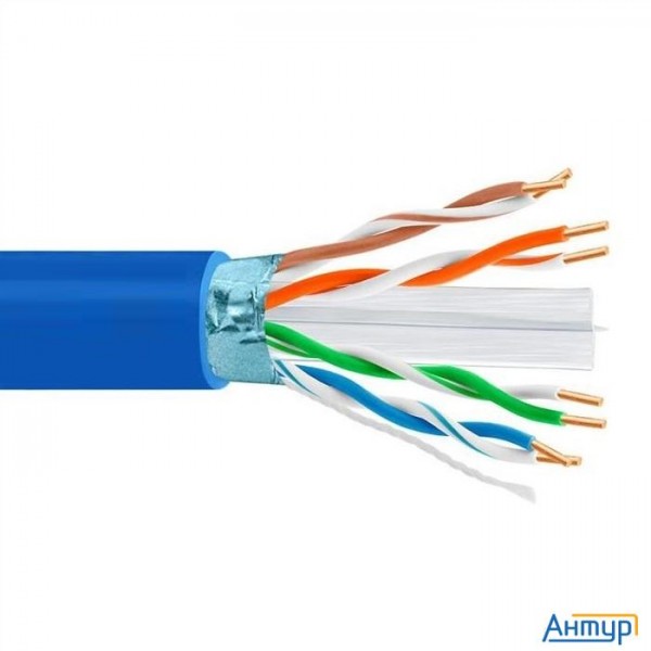 5bites Fs6575-305a-bl Кабель  Ftp / Solid / 6cat / 23awg / Cca / Pvc / Blue / 305m
