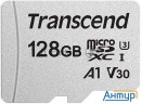 Флеш карта Microsd 128gb Transcend Microsdxc Class 10 Uhs-i U3, V30, A1, (без адаптера), Tlc